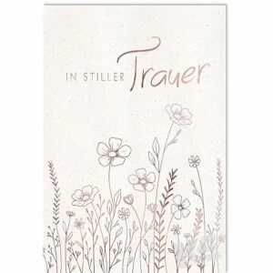 EULZER Trauerkarte Blumenwiese
