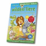 MEDIA Mein Abenteuer-Malbuch Welt der wilden Tiere,
