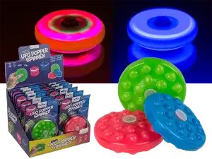OOTB Ufo Popper Spinner mit LED (inkl. Batterien)