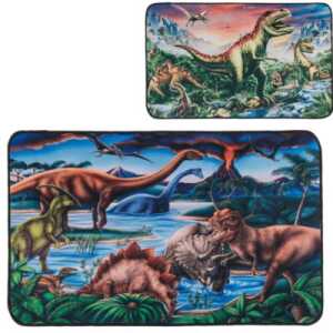OOTB Deko-Teppich Dinosaurier 80 x 50 cm