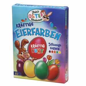Xmas-and-more Eierfarben Flüssig 5er Fritzs Osterwerkstatt, Kräftig