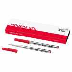 MONTBLANC DEUT. Mine Kugelschreiber M 2er modena red,...