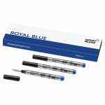 MONTBLANC DEUT. Mine Rollerball M 3er small royal blue,...