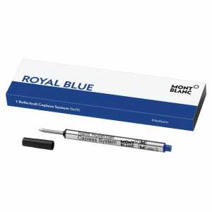 MONTBLANC DEUT. Mine Rollerball M 3er Capless royal blue, Montblanc