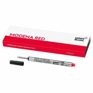 MONTBLANC DEUT. Mine Rollerball M 3er Capless modena red, Montblanc