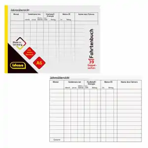 Idena Fahrtenbuch A6 4064997108442