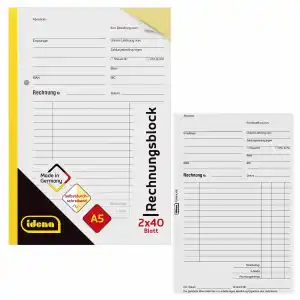 Idena Rechnungsbuch A5 4064997108480