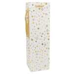 Flaschentasche WH Sterne 12x39x10cm für Sektflaschen...