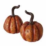 Dekoaufsteller Kürbis Magalo 9cm sortiert, 2...