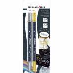EBERHARD FABER Metallic Marker Duo gold/silber BK