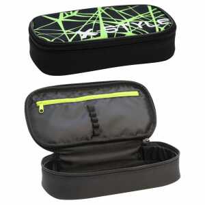 EBERHARD FABER Jumbo Schlamperbox schwarz/neon grün 4087205774826