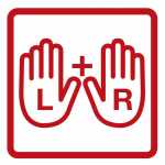 EBERHARD FABER Kinderschere, pink rechts und links