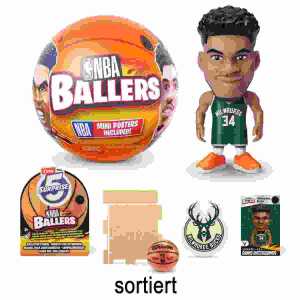 ZURU GERMANY Sammelkapsel 5 Surprise NBA Ballers, Zuru