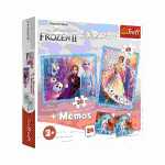TREFL SA 2 in 1 Puzzle & Memo Disney Frozen 2, 1x 30...