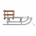 Iden-Berlin Schlittenlehne Plastik ab 3 Jahren