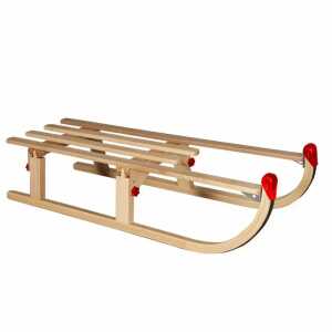 Iden-Berlin Schlitten klappbar 110cm Buche TÜV/GS, ab 3 Jahren