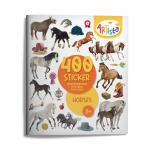 CARLETTO Stickerbuch Pferde 400 wiederverwendbare...
