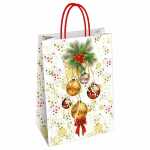 Geschenktasche Weihnacht Marinella 26x12x35cm, Florio Carta