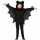 Kinder Poncho Fledermaus mit Kapuze Gr. 128, 5-7 Jahre, Widmann