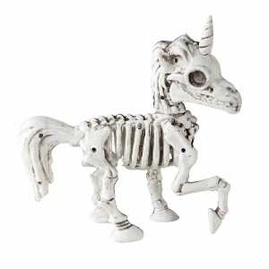 WIDMANN Deko Skelett Einhorn 18cm 8003558109920