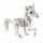 WIDMANN Deko Skelett Einhorn 18cm 8003558109920