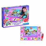PAW PATROL Bodenpuzzle interaktiv 24 Teile pink 70x100 cm...