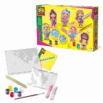 Gießen und Anmalen Styling Girls, Gipspulver 300 g...