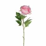 Edelman Kunstblume Pfingstrose Stängel 76cm rosa,...