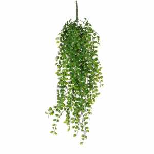 Edelman Kunstpflanze Ficus Pin hängend 81cm grün, Edelmann