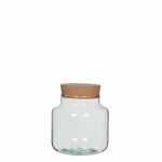 Edelman Glas-Vorratstopf Chela transparent D19x19cm, mit...