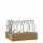 Edelman Glasflasche Skipp D5x16cm
