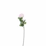 Edelman Kunstblume Rose Stängel 69cm rosa, Edelmann