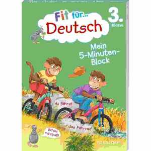 Fit für Deutsch 3. Klasse Mein 5-Minuten-Block, Rechtschreibung, Gram