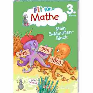 Fit für Mathe 3. Klasse Mein 5-Minuten-Block, Zahlen bis 1000