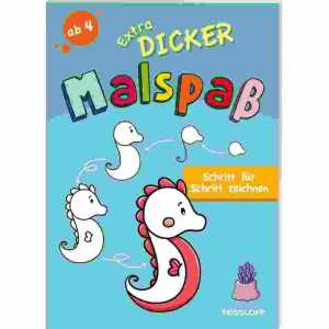 Extradicker Malspaß Schritt für Schritt Zeichnen f Kindergartenkinder