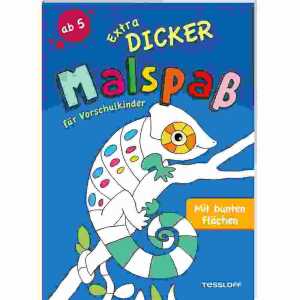 Extradicker Malspaß für Vorschulkinder, Bunter Malspaß