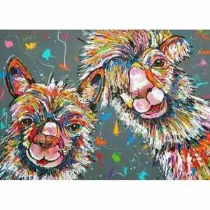 Diamond Painting Lamas 4016490891642