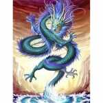 Diamond Painting Drache 4016490911043