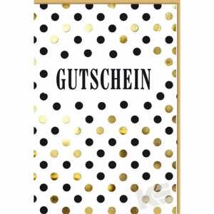 Gutscheinkarte gepunktet 4016723410763