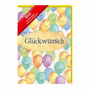 Glückwunschkarte MIDI 4016723454323