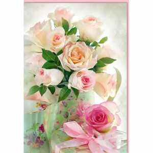 Klappkarte Rosen 4016723491557