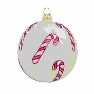 Weihnachtskugel 8cm 4050173240372
