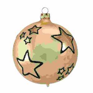 Weihnachtskugel 8cm 4050173255703