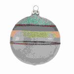 Weihnachtskugel 8cm 4050173261865
