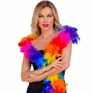 Federboa Regenbogenfarben 8003558120932