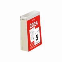 Herlitz Abreißkalender 8,1x10,6cm 2024 FSC 1...