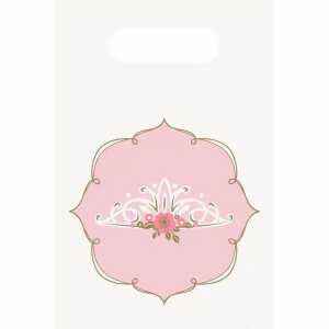 Papiertüten Princess for a Day 23,2x16,3cm 8er, Amscan