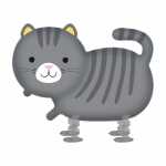 Folienballon AirWalker gehende Katze schwebt für...