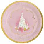 Pappteller Princess for a Day D23cm 8er, Amscan
