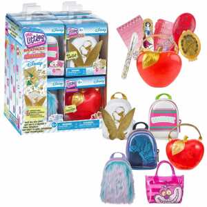 Rucksack Disney Real Littles 6fach sortiert, gefüllt mit Schreibwaren